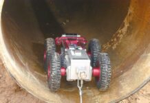 צילום קווי ביוב