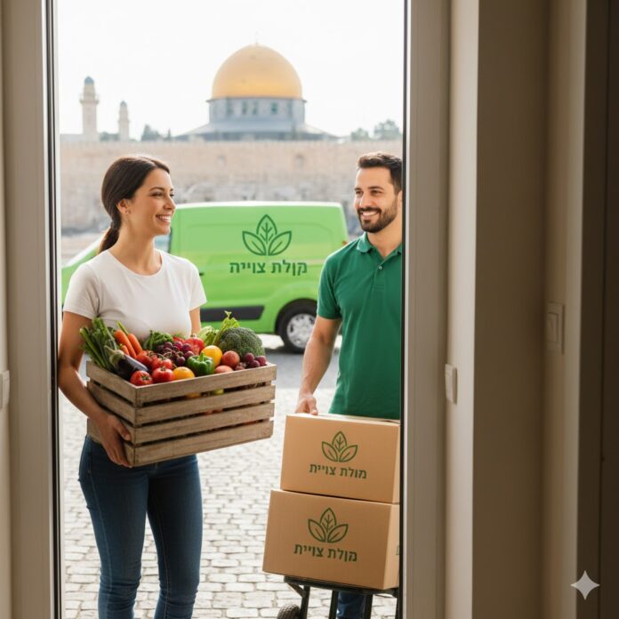 ירקות ופירות אורגניים עד הבית